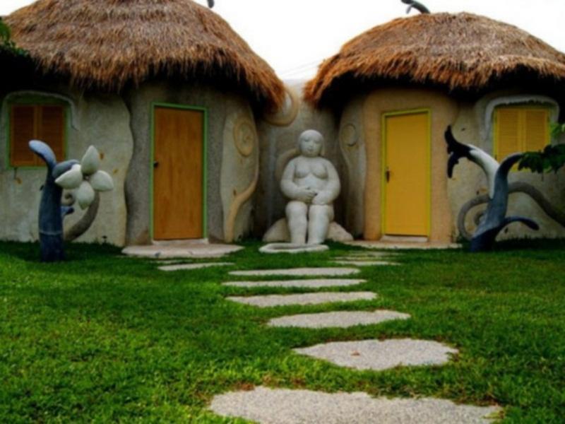 Naidee Sculptured Huts Hotel Hua Hin Exterior photo